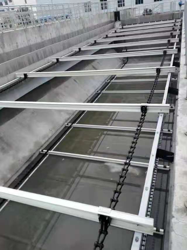 非金属链板板式刮泥机